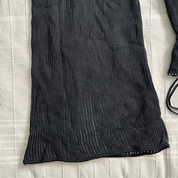 NEW ALE BY ALESSANDRA x REVOLVE Nova Sweater Dress in Black Size Small - Picture 6 of 12